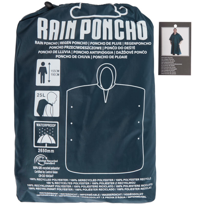 Regenponcho - Unisex - Afbeelding 2